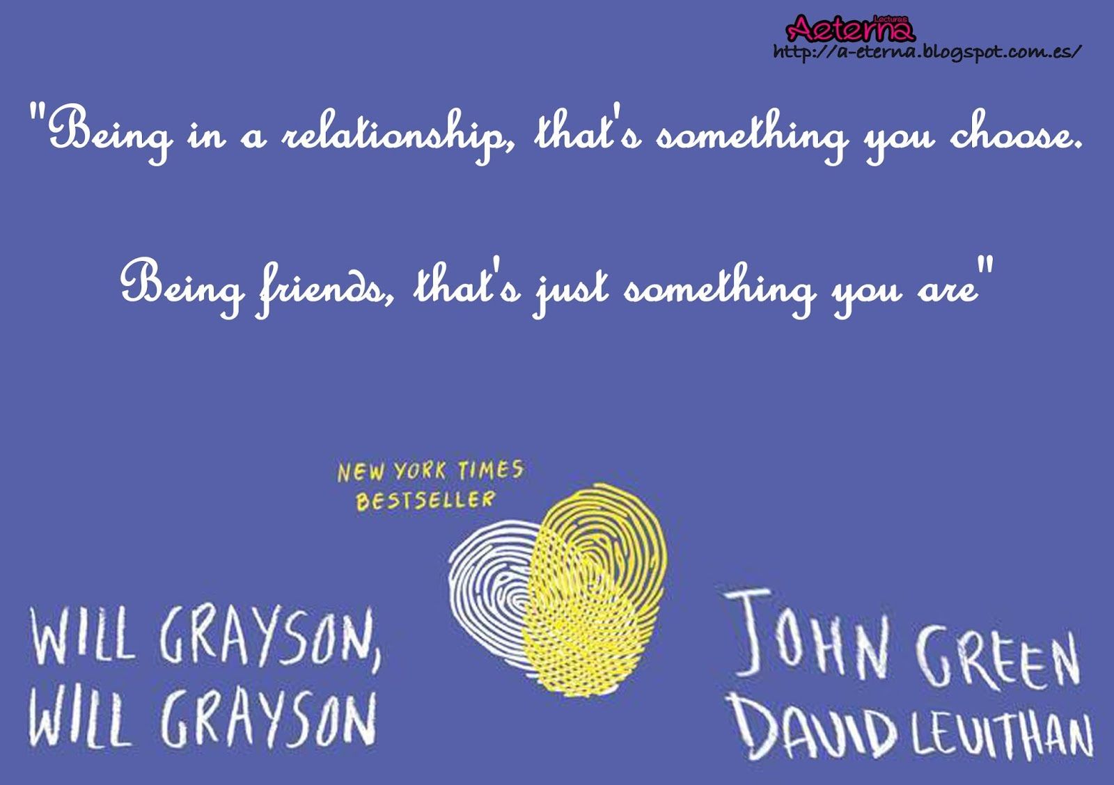 will grayson, will grayson libro