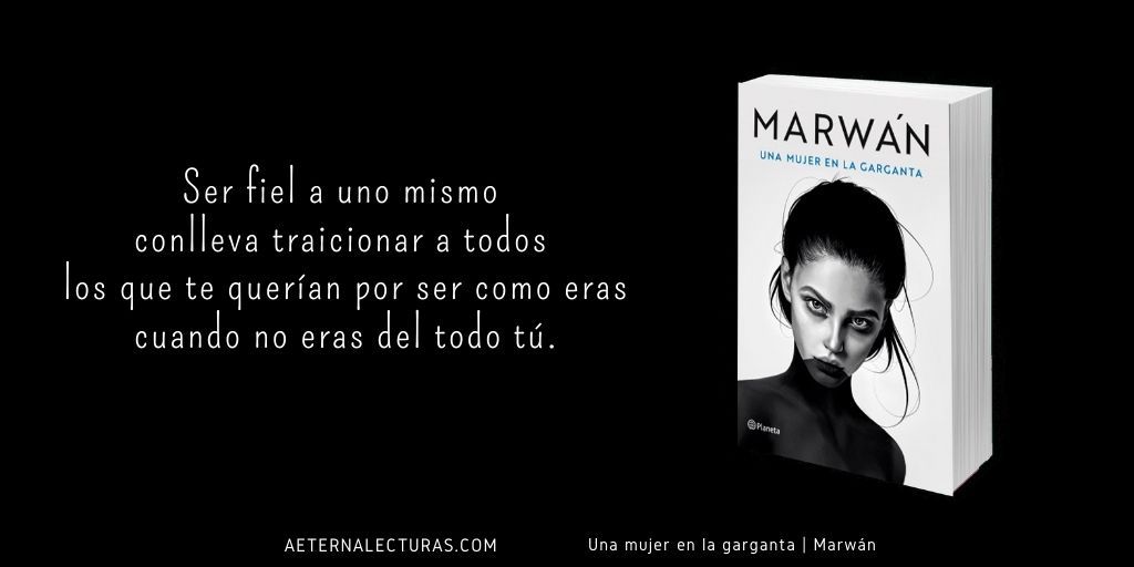 una mujer en la garganta marwán libro